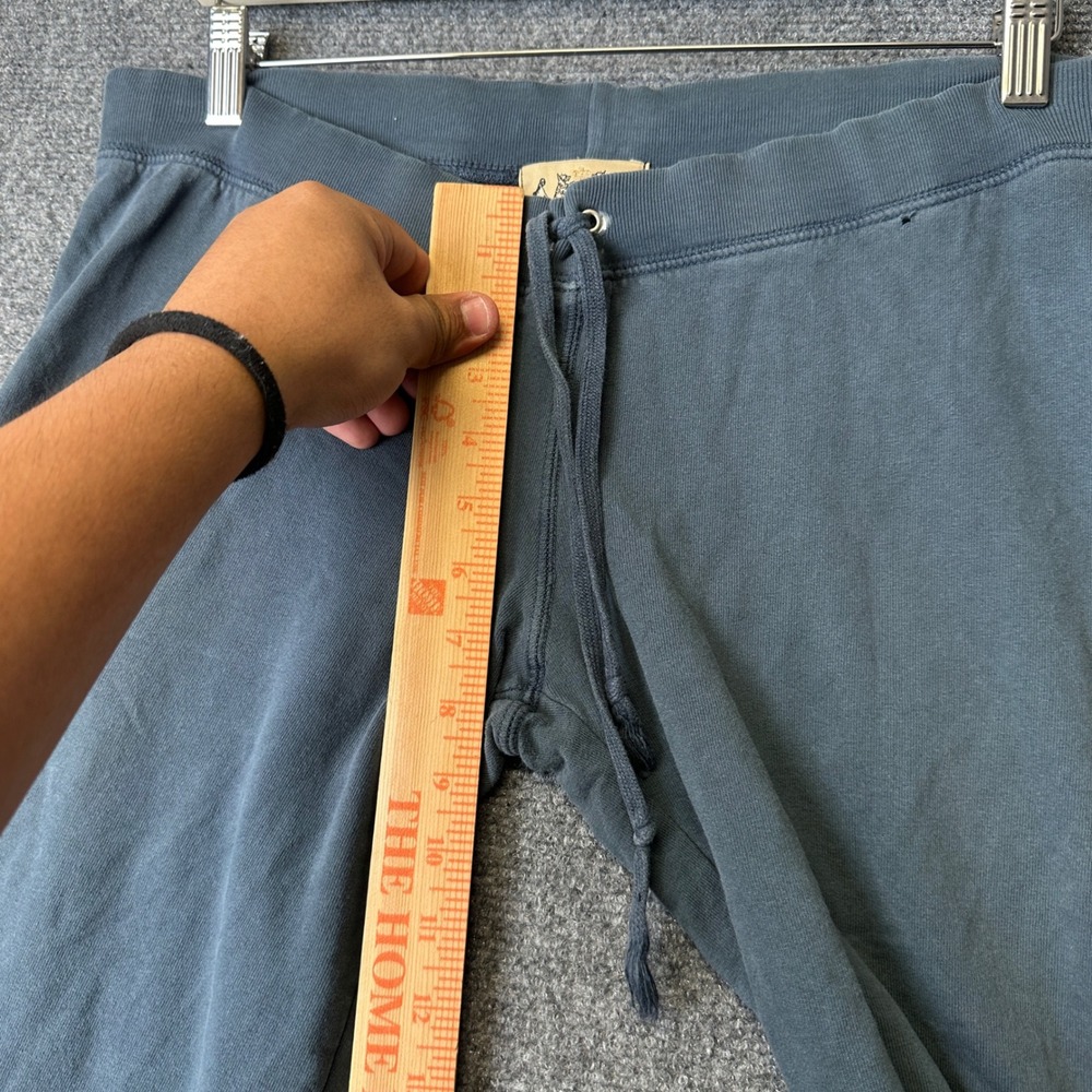 Vintage Juicy Couture Sweatpants Womens Medium Blue Y2K Wide Leg Lounge Pants - Picture 10 of 14